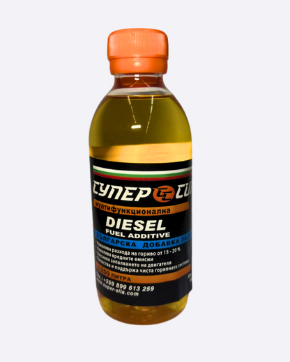 ДИЗЕЛ СУПЕР СИЛА  0,250л. за 50л. гориво